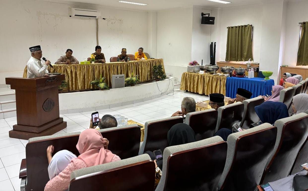 Civitas Prodi SPI  Fakultas Adab dan Humaniora menghadiri Kegiatan Halal Bihalal